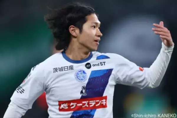 “J1水戸”初陣…クラブ史に残る初得点は加藤千尋「次は勝利につながるゴールを決めたい」