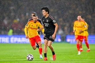 中村敬斗が後半途中から出場も…リヨン、RCランスに敗れて今季リーグ戦初黒星