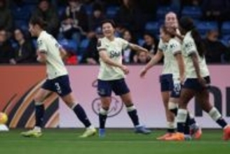 林穂之香の先制弾が決勝点！　34戦無敗のチェルシー女子は585日ぶりに敗戦