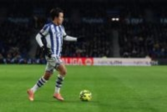 ソシエダ、オサスナとのPK戦を制して国王杯8強入り！　久保建英はクロスで“劇的同点弾”の起点に