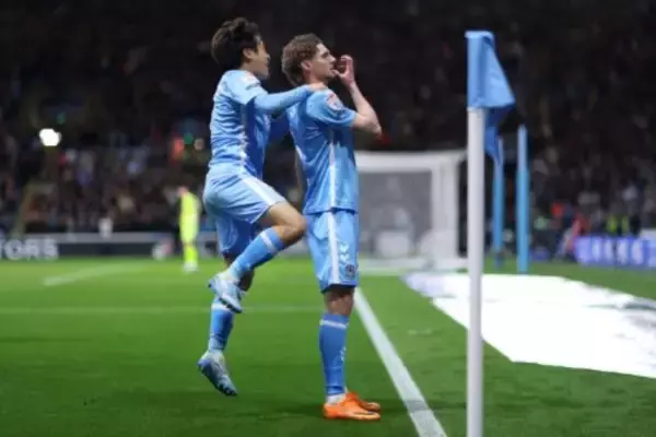 坂元達裕フル出場の首位コヴェントリー、連勝で2位との差を「11」に！…プレミアリーグ昇格へまた一歩近づく