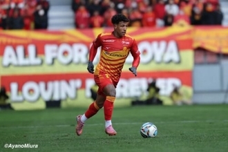 名古屋に痛手…新戦力のFWマルクス・ヴィニシウスが左脛骨内果骨折で戦線離脱