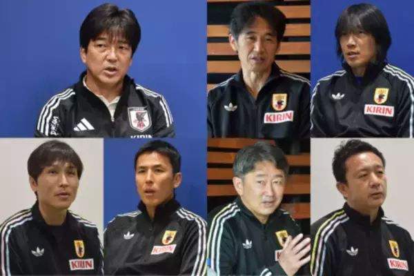日本代表コーチングスタッフの継続が決定！　名波浩コーチ、中村俊輔コーチら7名が森保一監督を支える
