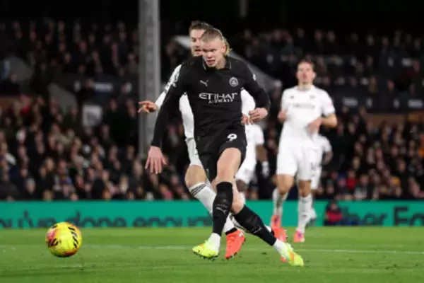 マンC、5－4でフルアムとの打ち合い制す！　ハーランドが“プレミア史上最速”で100ゴールに到達