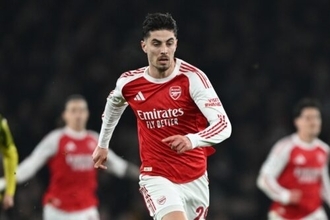 アーセナルに痛手…ハヴァーツが筋肉系の負傷で再離脱、ノースロンドン・ダービー欠場の可能性も