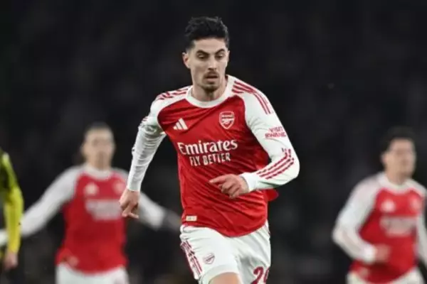 アーセナルに痛手…ハヴァーツが筋肉系の負傷で再離脱、ノースロンドン・ダービー欠場の可能性も