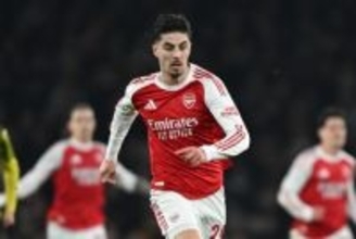 アーセナルに痛手…ハヴァーツが筋肉系の負傷で再離脱、ノースロンドン・ダービー欠場の可能性も