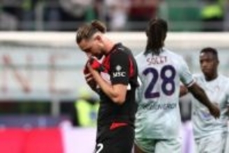 ミラン、スクデット争いから脱落…ホームで3失点完敗「ブーイングは当然」