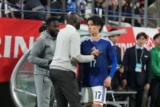 田中碧が重傷負ったガーナ代表MFに初言及「申し訳ない」「彼が回復してプレーできることを願うしかない」　