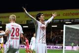 「後藤啓介、フライブルクで公式戦デビュー＆初ゴール！　ECL本大会行きを手繰り寄せるヘディング弾」の画像1