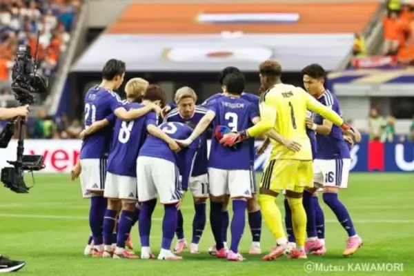 日本代表がアジア勢唯一のW杯優勝候補トップ15入り！　初戦オランダとのドローが高評価