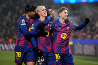 バルセロナ、先制許すも圧巻の“4発”逆転勝利！　途中投入のD・オルモが期待に応える決勝弾