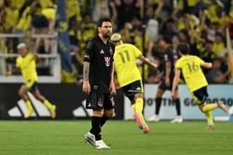 インテル・マイアミ、MLS東地区首位攻防戦で4発大敗…メッシはW杯から数えて3連続でPK失敗