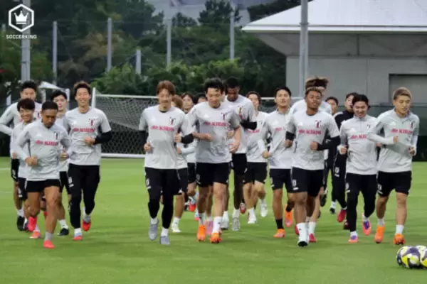 日本代表、一部非公開でブラジル戦へ本格調整開始…久保建英がゲーム形式の練習こなす