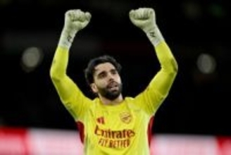 アーセナルを救った守護神ラヤの左手…アルテタ監督も賛辞「心臓が止まりそうだった」