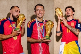 ソシエダ、パレス、セルタから初のW杯優勝選手が誕生…バルサは19人目で輩出数歴代4位