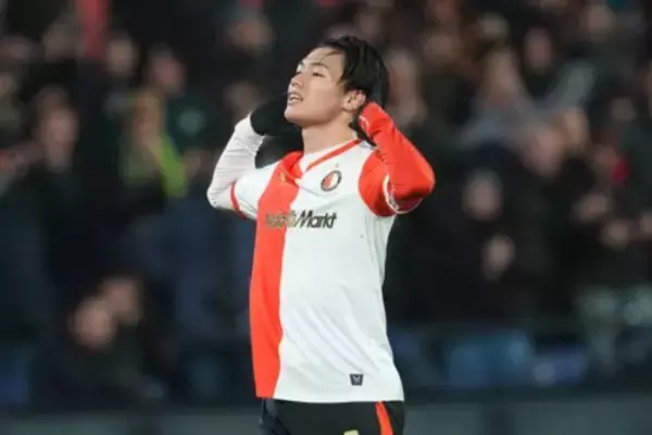 上田綺世、2025年のエールディヴィジ最多得点者に！　10位には塩貝健人もランクイン