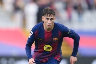 バルサに痛手…今季好調のフェルミン・ロペスがヒラメ筋を負傷、約2週間の離脱へ