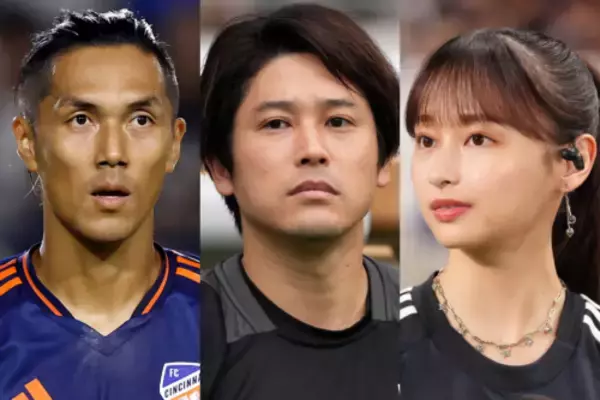 DAZNが日本対オランダの出演者を発表！　DAZNドリームリーダーの内田篤人に加え、久保裕也が登場…ゲストに影山優佳