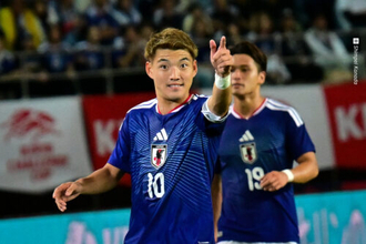 “主将”堂安律の理由を森保監督が説明「アジアカップの時に滉がいないこともある」「アクションを起こすメンバーのひとり」