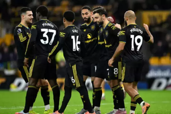 B・フェルナンデスが2ゴール1アシスト！　マンU、最下位ウルブスに完勝で6位浮上