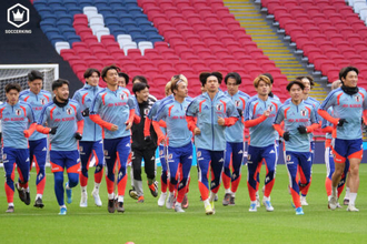 日本代表、ウェンブリー・スタジアムで最終調整！　9万人収容の“聖地”、チケットはすでに完売