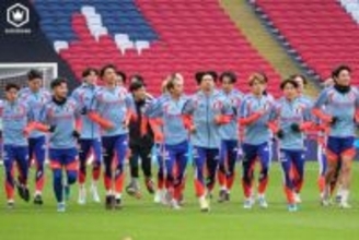 日本代表、ウェンブリー・スタジアムで最終調整！　9万人収容の“聖地”、チケットはすでに完売