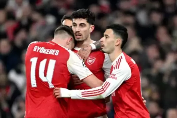 中盤起用のハヴァーツが全得点に関与！…アルテタ監督は賛辞「非常に高いレベルでプレーした」