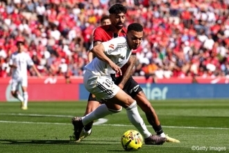 レアルが降格圏マジョルカに痛恨の敗戦…88分にミリトン同点弾も90＋1分に勝ち越し許す