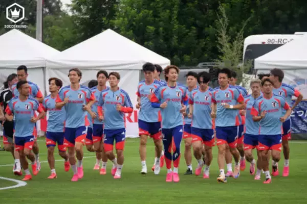 日本代表、遠藤航が姿を見せるも別メニュー調整…事前合宿最終日はU-19日本代表とトレーニングマッチを実施へ