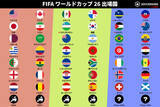 「W杯出場チームの「42/48」が確定！　残る6チームは3月の大陸間＆欧州POで決定」の画像1