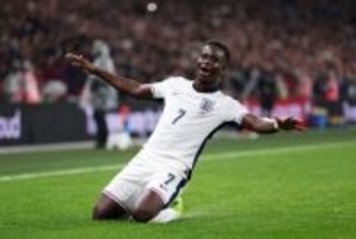 欧州予選“無失点維持”のイングランド、サカ＆エゼ弾でセルビア撃破！　 開幕から7連勝で勢い止まらず