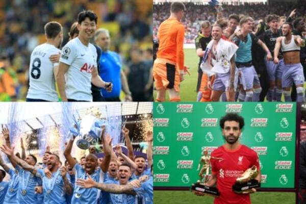 マンcが5年で4度目の優勝 サラーは史上4人目の得点王 アシスト王 プレミア最終節 22年5月23日 エキサイトニュース