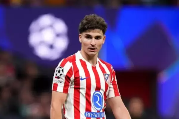 メッシ超え…アトレティコFWアルバレス、アルゼンチン人史上最速でCL通算25得点に到達