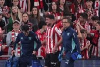 スペイン代表DFラポルテが左ハムストリングを負傷…来年1月のスーペルコパ欠場の可能性も