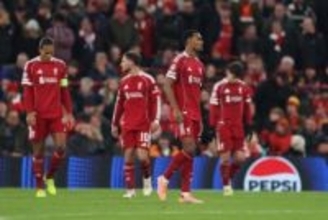 直近12戦で9敗…不振のリヴァプール、3点差以上での3連敗は72年ぶり