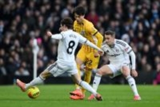 フルアム、ブライトンに逆転勝利！　H・ウィルソンが後半ATに直接FK弾、三笘はフル出場で存在感