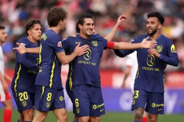 主将コケの“ゴラッソ”でA・マドリードが勝利！　ジローナを3発撃破、公式戦4連勝達成