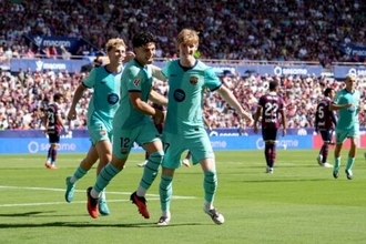 バルセロナが圧巻の開幕5連勝！　1点差に迫られるもヤマルの“ドブレーテ”を含む4Gでレバンテ撃破