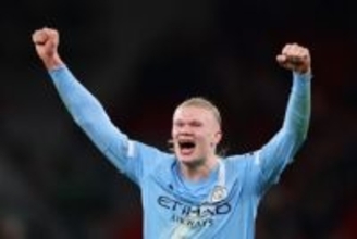 ハーランド、アンフィールドで待望の初得点！　プレミアで無得点のスタジアムは残り1つに