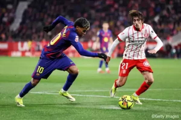 バルサがラ・リーガ首位陥落…ジローナに逆転許し公式戦連敗、レアルを「2」ポイント差で追うことに