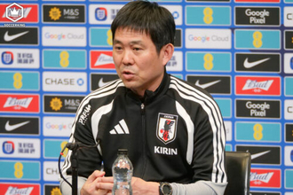 31年前は“森保一選手”、明日は指揮官として聖地でのイングランド戦へ「思い切ってプレーしてほしい」