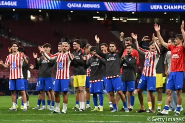 バルサが敵地で猛攻見せ勝利も2戦連続退場者出し一歩及ばず、アトレティコが9季ぶりのベスト4進出