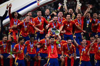 FIFAランク発表！　EURO優勝のスペイン代表が“5つ”ランクアップで3位に…日本代表は18位にダウン