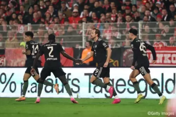 バイエルンの公式戦連勝は16でストップ…2度のリード許すも終了間際にケインが意地の同点弾