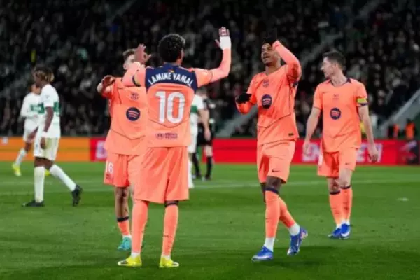 バルセロナが快勝で公式戦4連勝＆首位キープ！　エルチェは前半に追いつくも及ばず