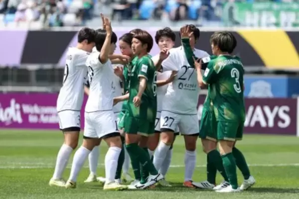 東京NB、アジア制覇ならず…AWCL決勝でネゴヒャン女子蹴球団に完封負け