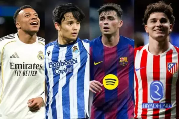 最多輩出クラブはバルセロナに！　ラ・リーガからは計81人が北中米W杯へ…自国代表が“0人”のマドリーは3位