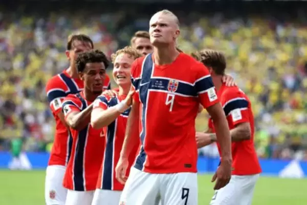 ノルウェー、ブラジルを破り史上初のW杯準々決勝進出！　ハーランドは2発で今大会7点目、GKニーランが好セーブ連発