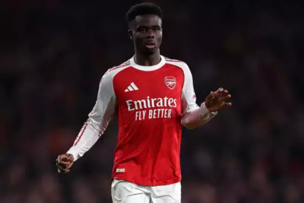 サカがアーセナルとの新契約にサインした模様…クラブ最高給選手に